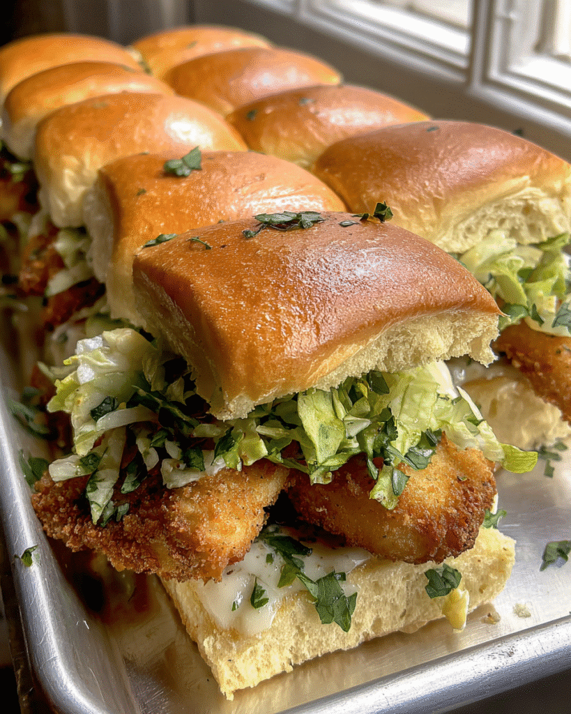Crispy Chicken Caesar Sliders: 5 Mouthwatering Bites to Wow Guests