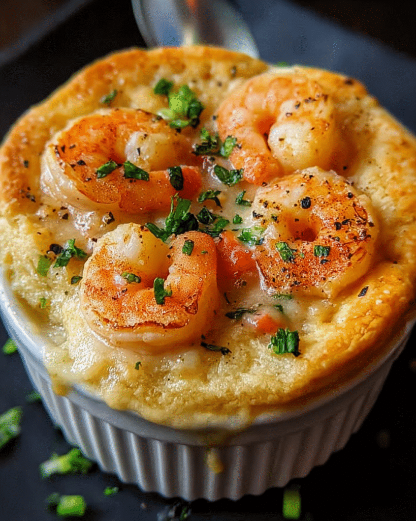 Shrimp & Lobster Biscuit Pot Pie: Comfort Food Reimagined
