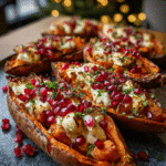 Festive Sweet Potato Boats: Holiday Flavor Explosion!