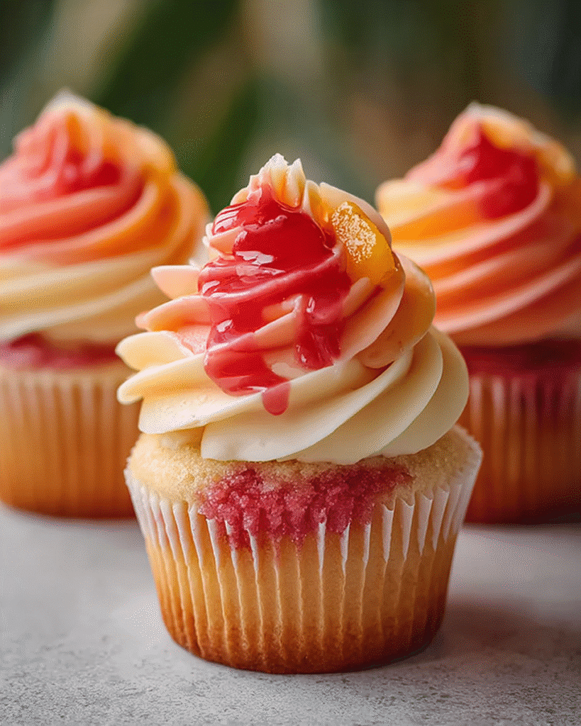 Mango Strawberry Sunset Cupcakes: 7 Heavenly Bites to Devour