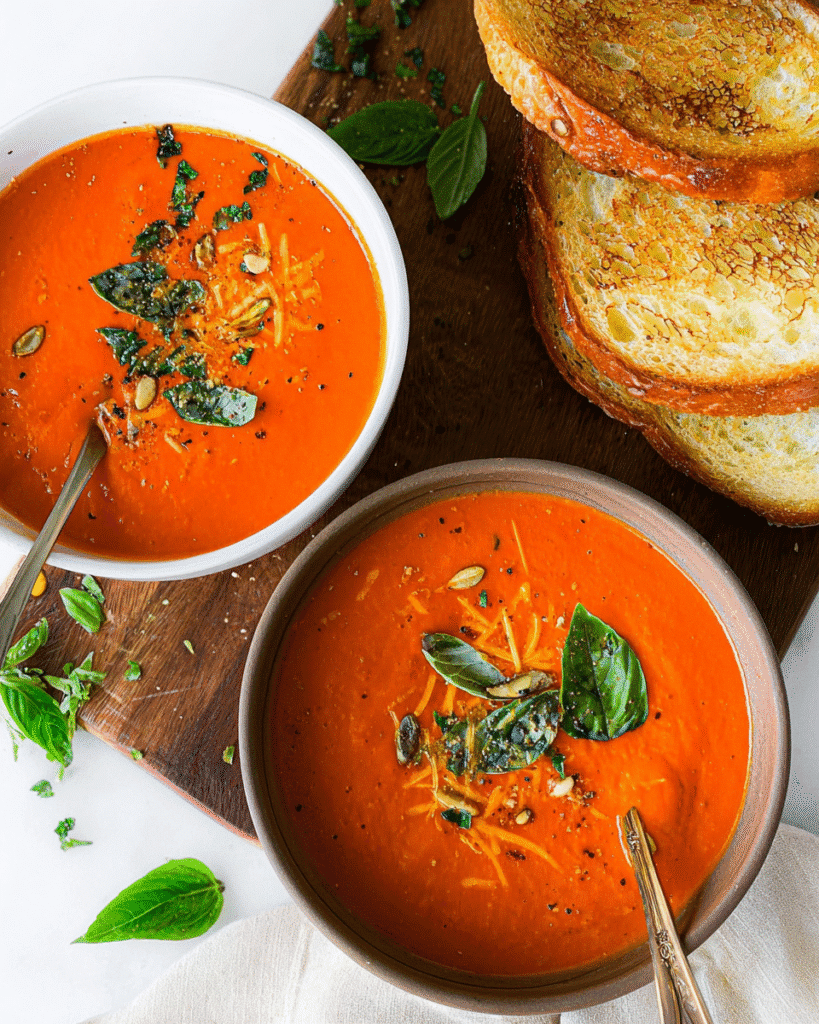 One-Pot Pantry Tomato Cream Soup: Comfort in Minutes!