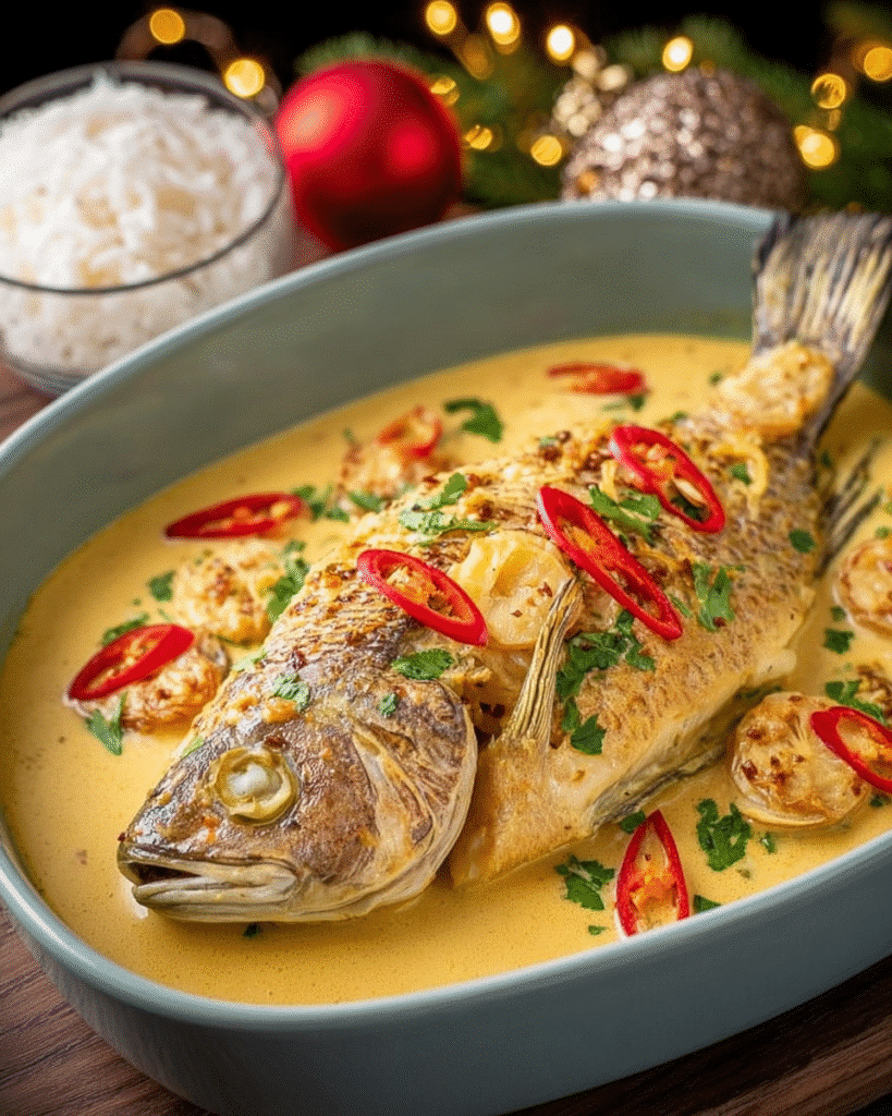 Baked Tilapia in Creamy Coconut Sauce: Easy Weeknight Win!