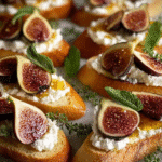 How Fig Honey Ricotta Crostini Will Transform Your Appetizers