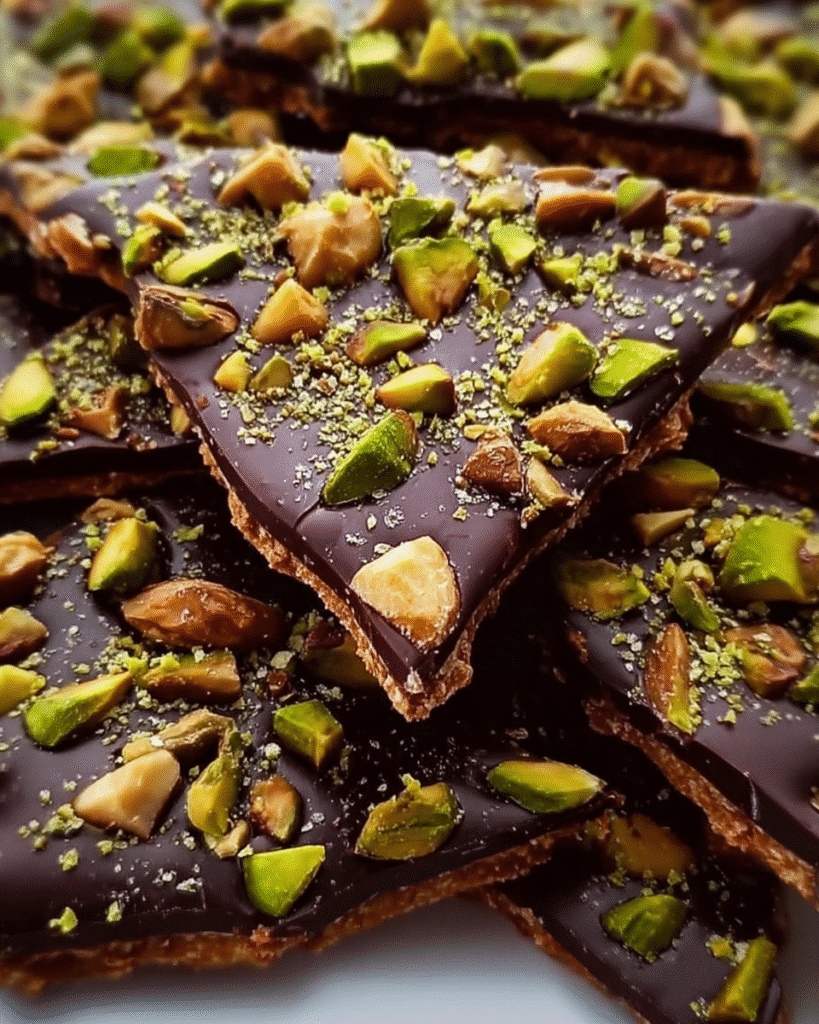 Dark Chocolate Pistachio Toffee Bark: 5 Reasons to Indulge