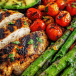 How to Make Grilled Chicken with Charred Cherry Tomatoes Perfectly