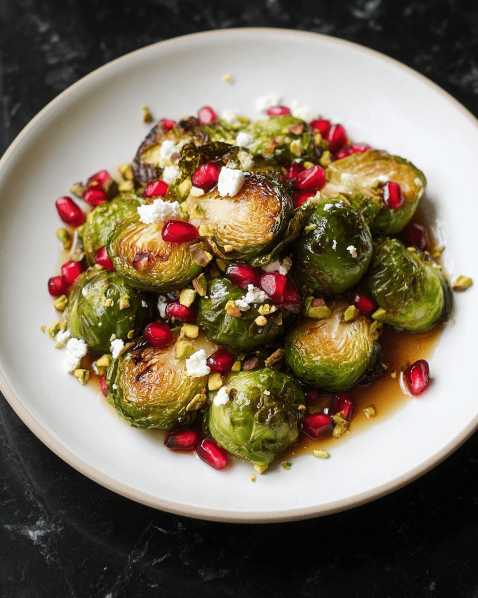 Pomegranate-Honey Brussels Sprouts: A Gourmet Veggie Delight