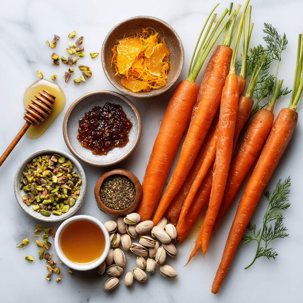 Honey-Roasted Carrots: Zesty Orange Harissa Magic Unleashed!