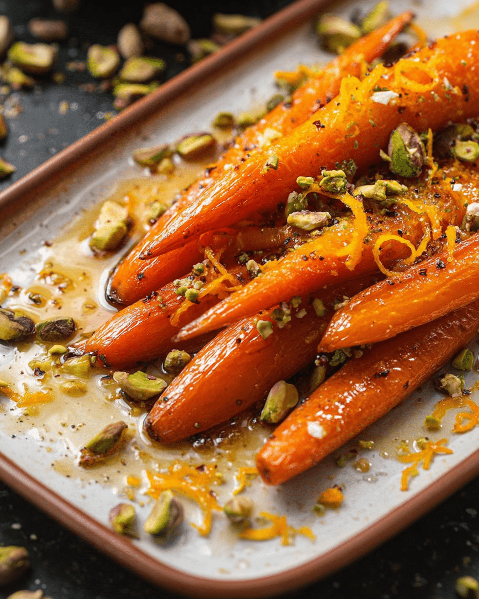 Honey-Roasted Carrots: Zesty Orange Harissa Magic Unleashed!