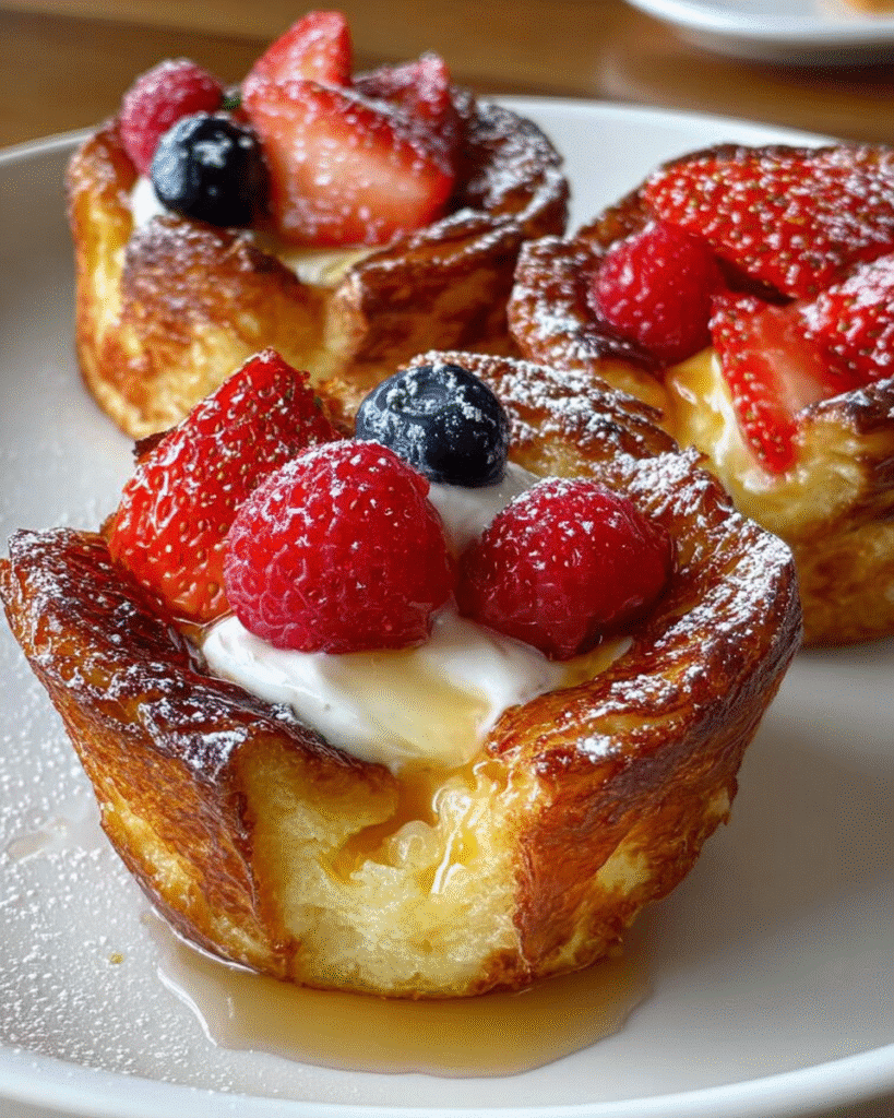 How Irresistible French Toast Cups Will Wow Your Brunch Crew