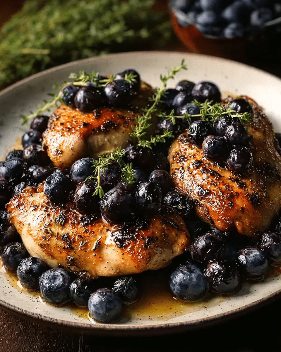 How Blueberry Thyme Chicken Transforms Weeknight Dinners