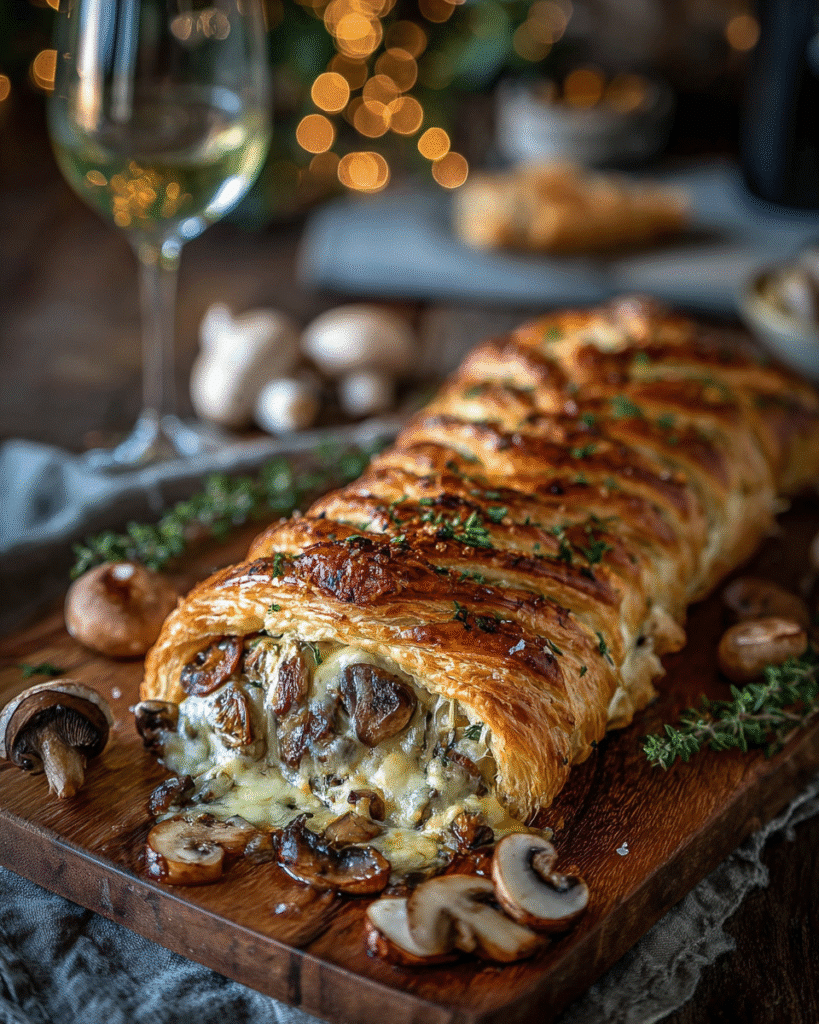 How to Master Tresse Feuilletée with Mushrooms and Gruyère