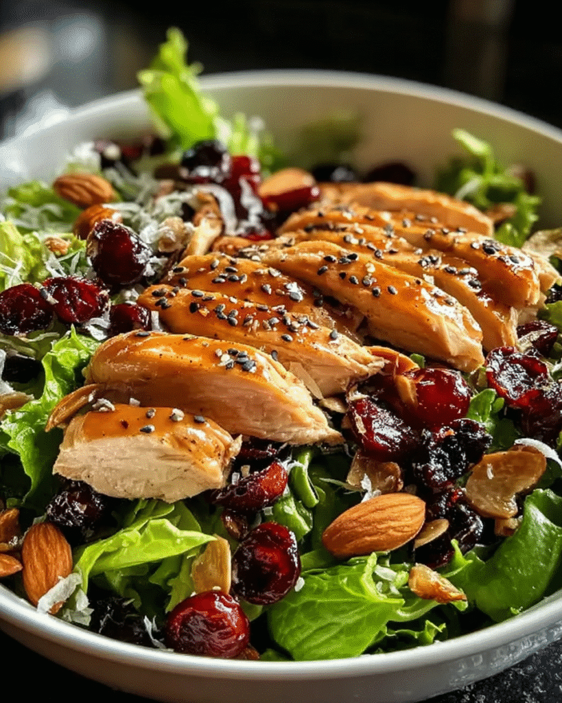 Asian Chicken Cranberry Salad: 5 Reasons You'll Love This Flavor Bomb!
