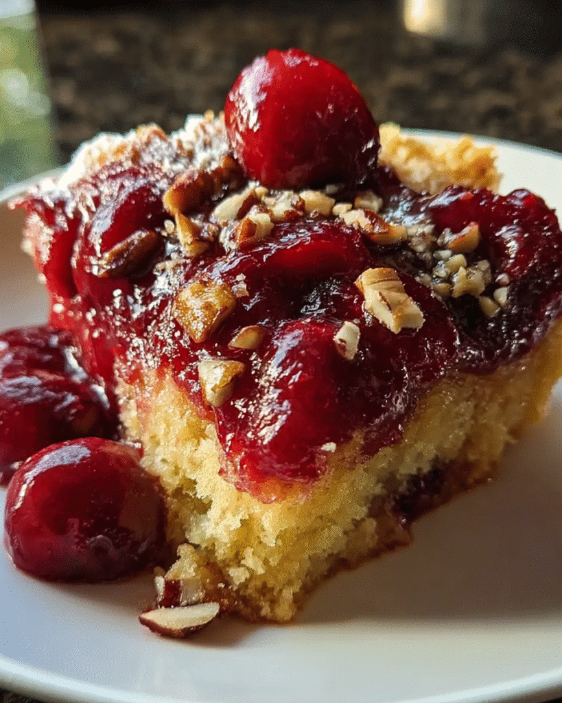 Crockpot Cherry Dump Cake: The Easiest Dessert Ever!