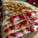 Strawberry Cheesecake Quesadillas: Sweet Dessert Magic Revealed!