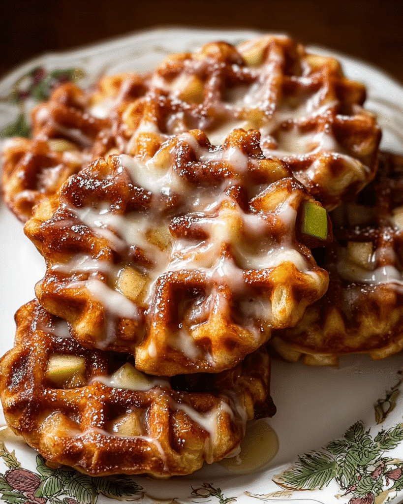 Apple Fritter Waffle Donuts: Best Sweet Breakfast Hack Ever!