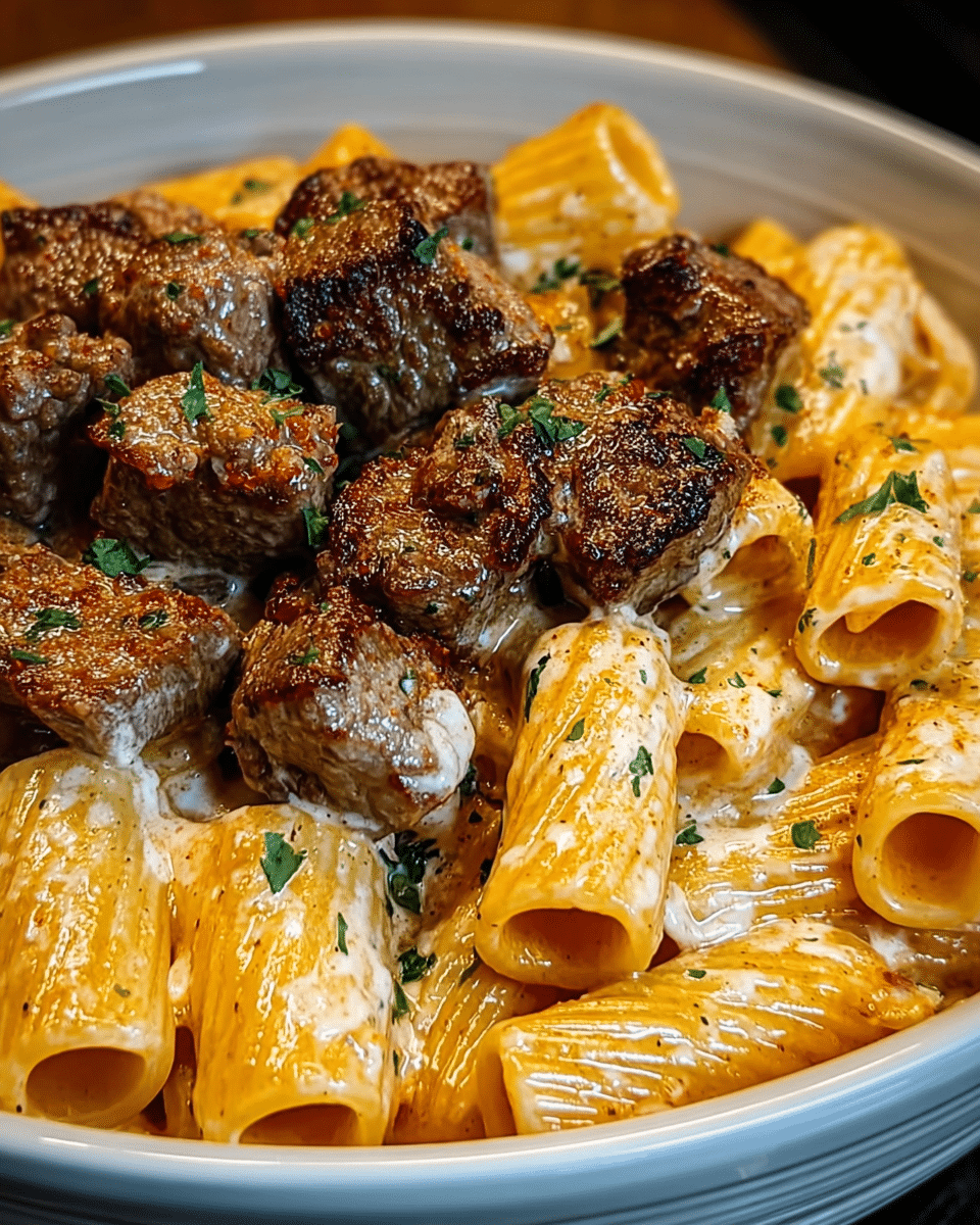 How Cajun Steak Tips Elevate Your Cheesy Rigatoni Game