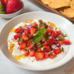 How Strawberry Pico de Gallo Makes Greek Yogurt Dip Pop