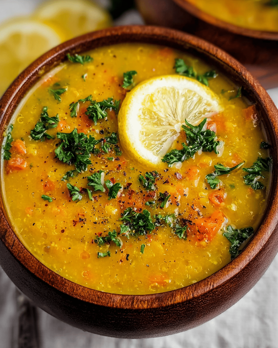How Vegan Lemon Lentil Soup Boosts Immunity with Turmeric Magic