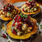 Cranberry Feta Stuffed Acorn Squash: A Flavor Explosion!