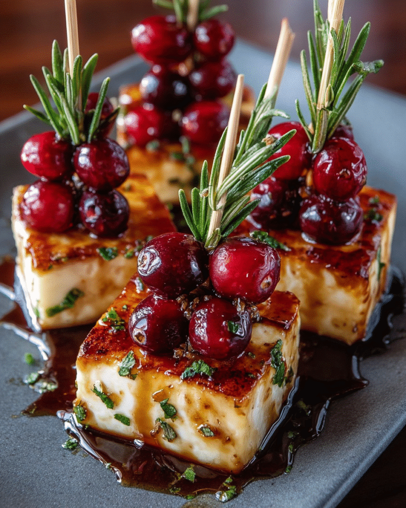 Brochettes de Brie: 5 Cranberry Honey Secrets to Wow Guests!