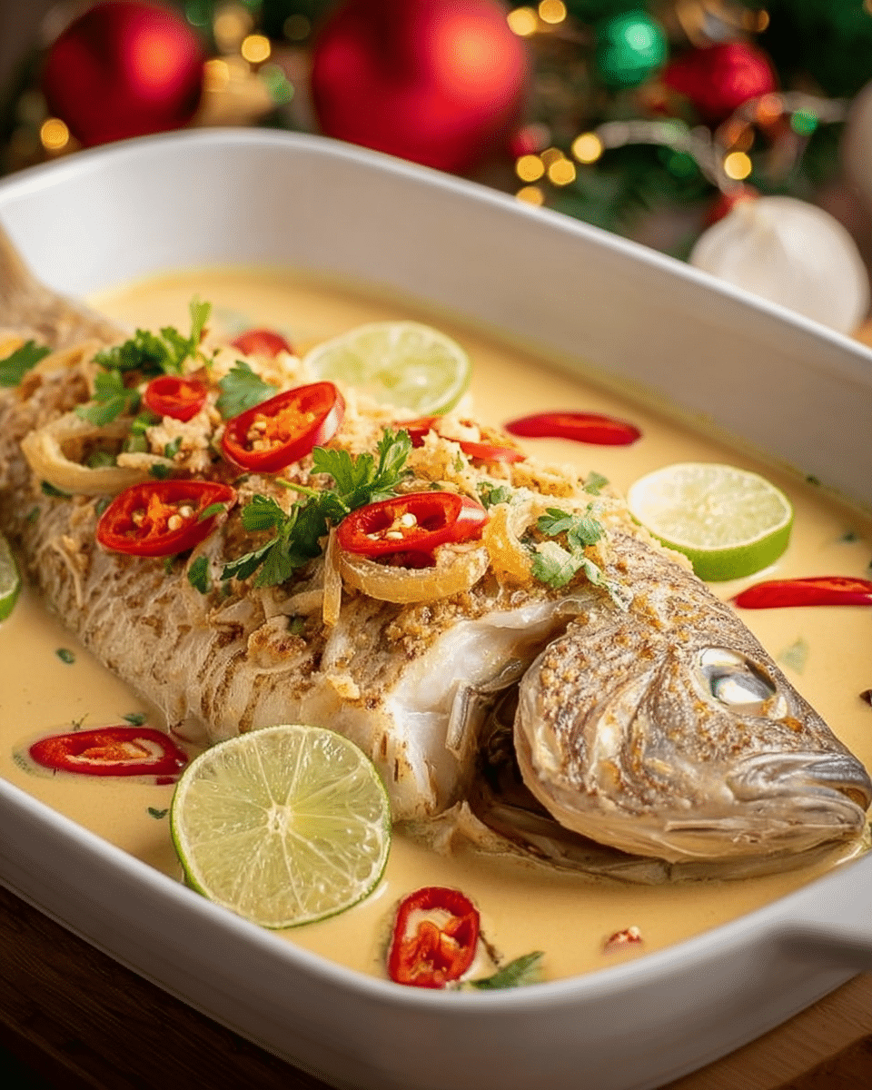 Baked Tilapia in Creamy Coconut Sauce: Easy Weeknight Win!