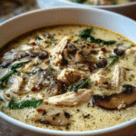 Creamy Chicken Mushroom Soup: Best Comfort Meal Ever