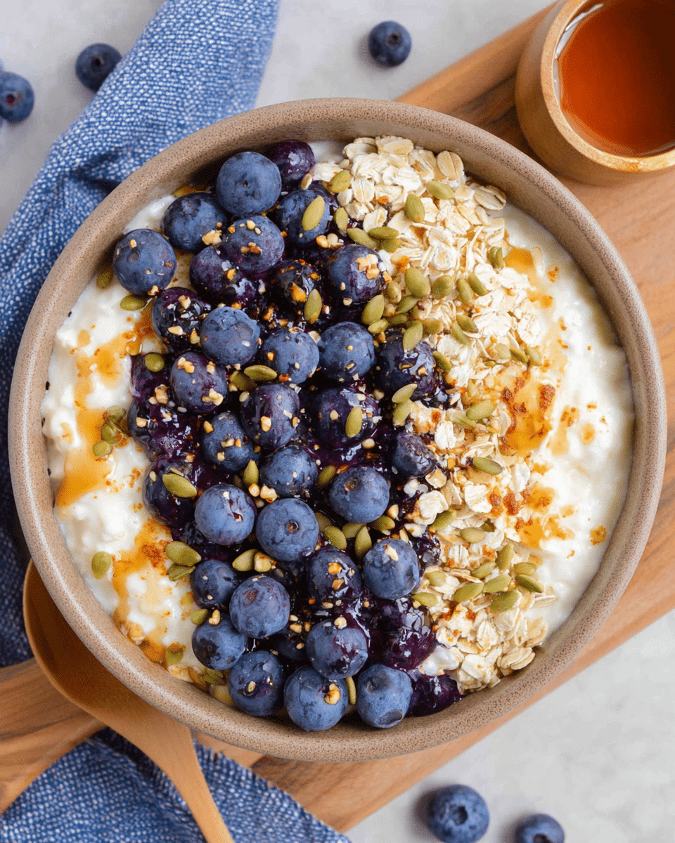Best Blueberry & Muesli Cottage Cheese Bowl Recipe to Try Now