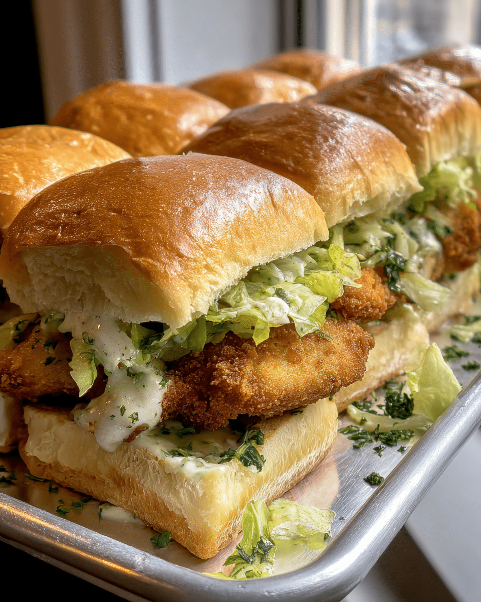 Crispy Chicken Caesar Sliders: 5 Mouthwatering Bites to Wow Guests