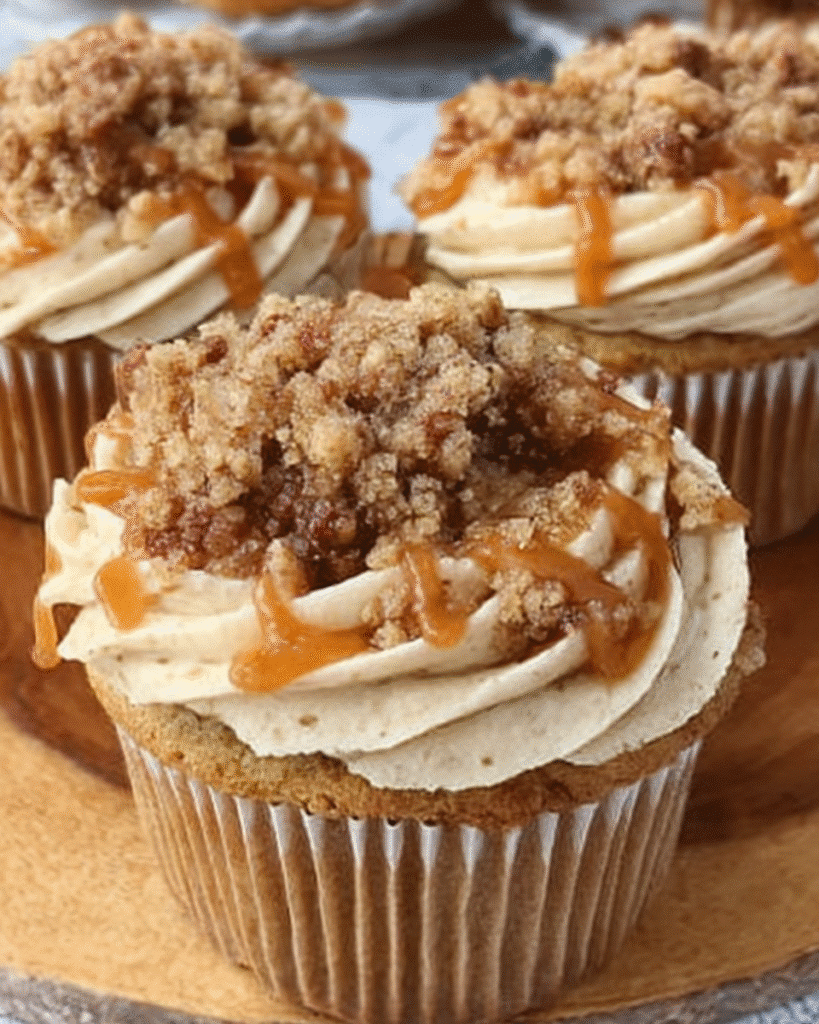 Apple Crumble Cupcakes: Best Dessert Mashup Ever!