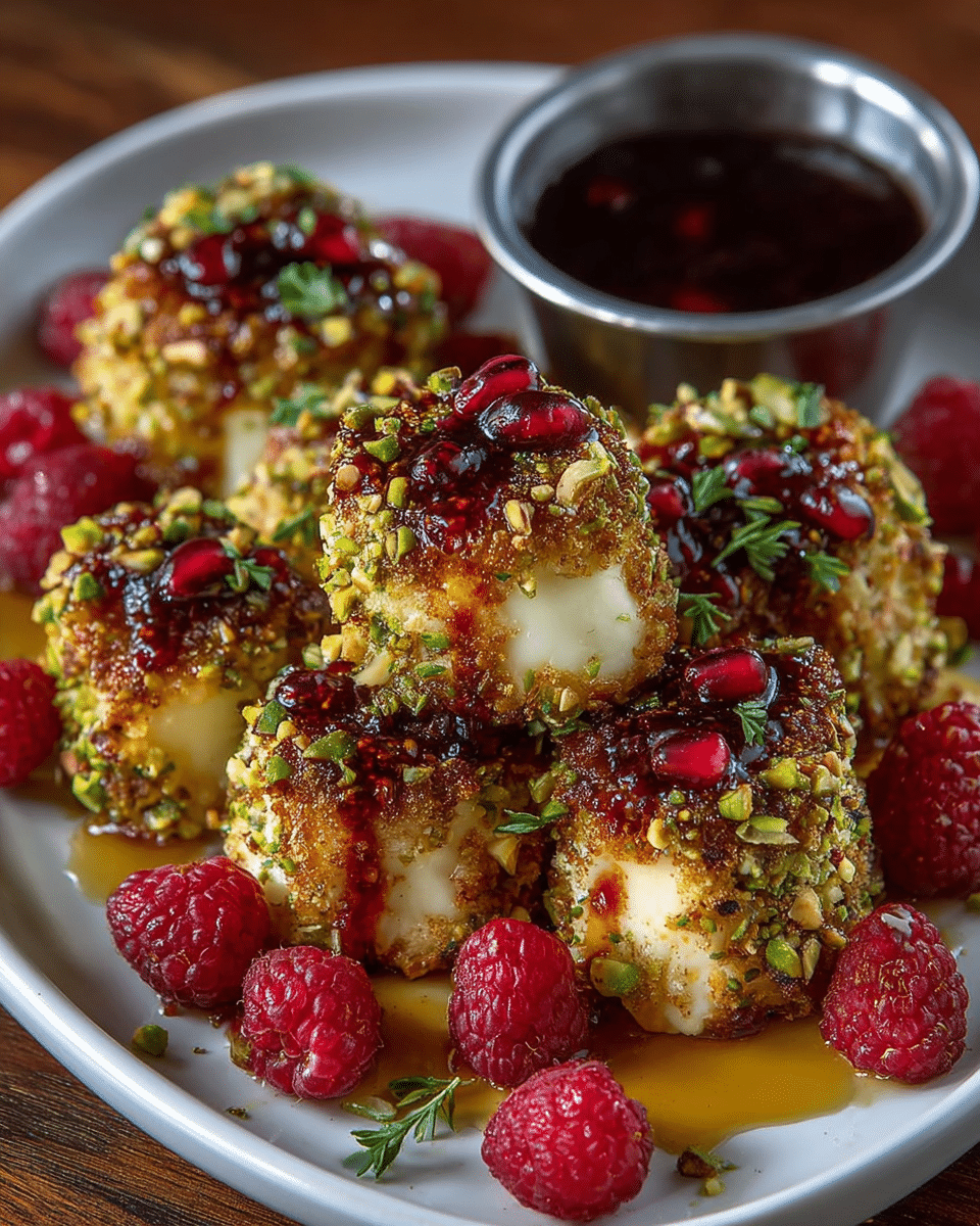 Pistachio-Crusted Brie Bites: Elegant Appetizers That Wow!