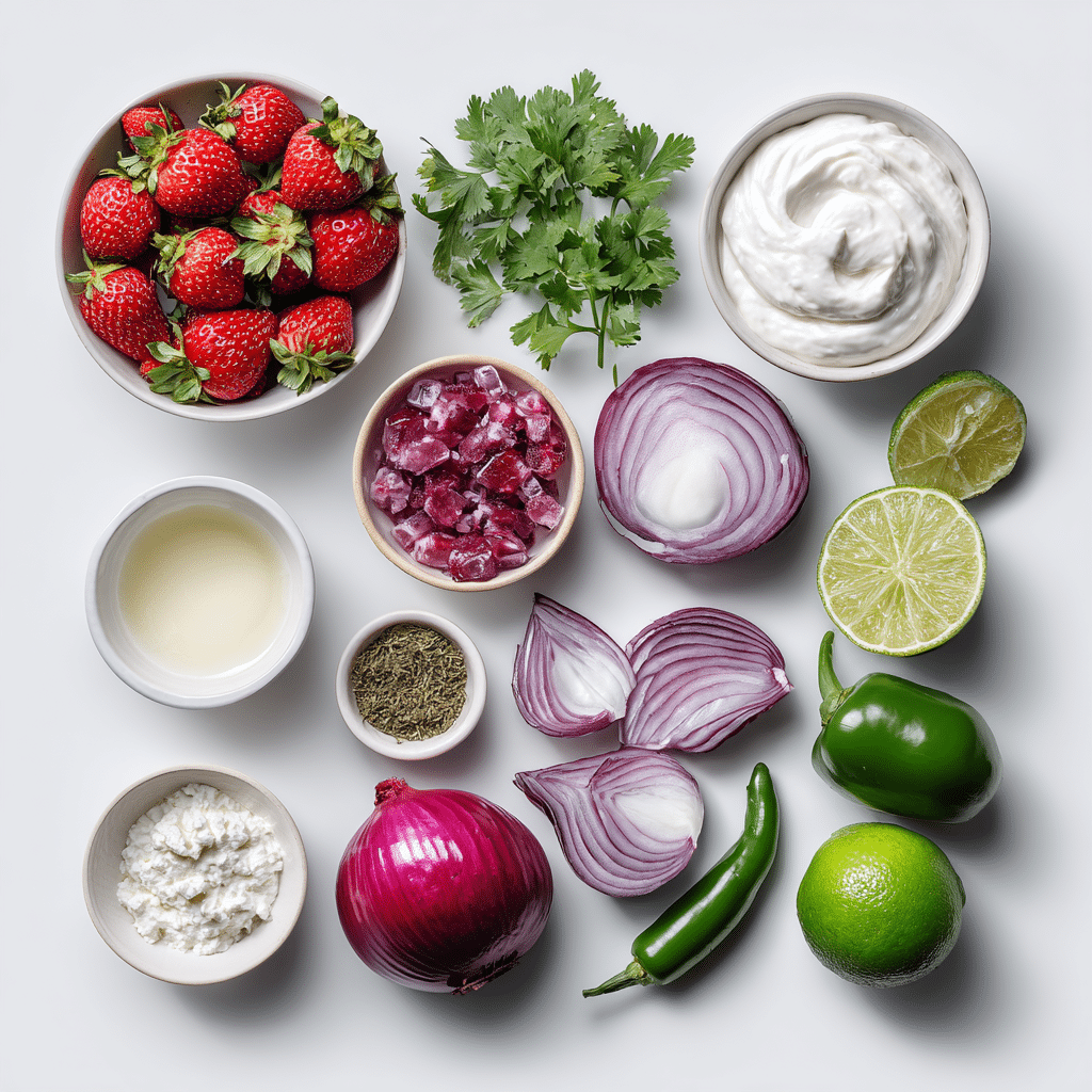 How Strawberry Pico de Gallo Makes Greek Yogurt Dip Pop