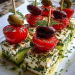 How Greek Cucumber Feta Skewers Will Rock Your Summer Party