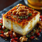 Feta Caramélisée: Piment et Miel Explosent en Bouche!