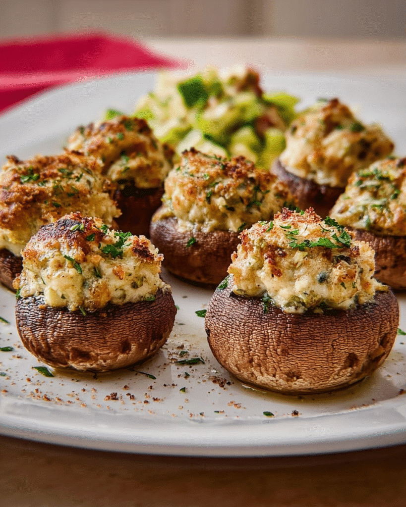 Crab Stuffed Mushrooms: 5 Irresistible Party Appetizers