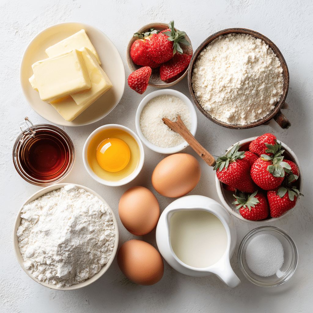 Best Strawberry Custard Delight Cake Recipe Youll Ever Taste