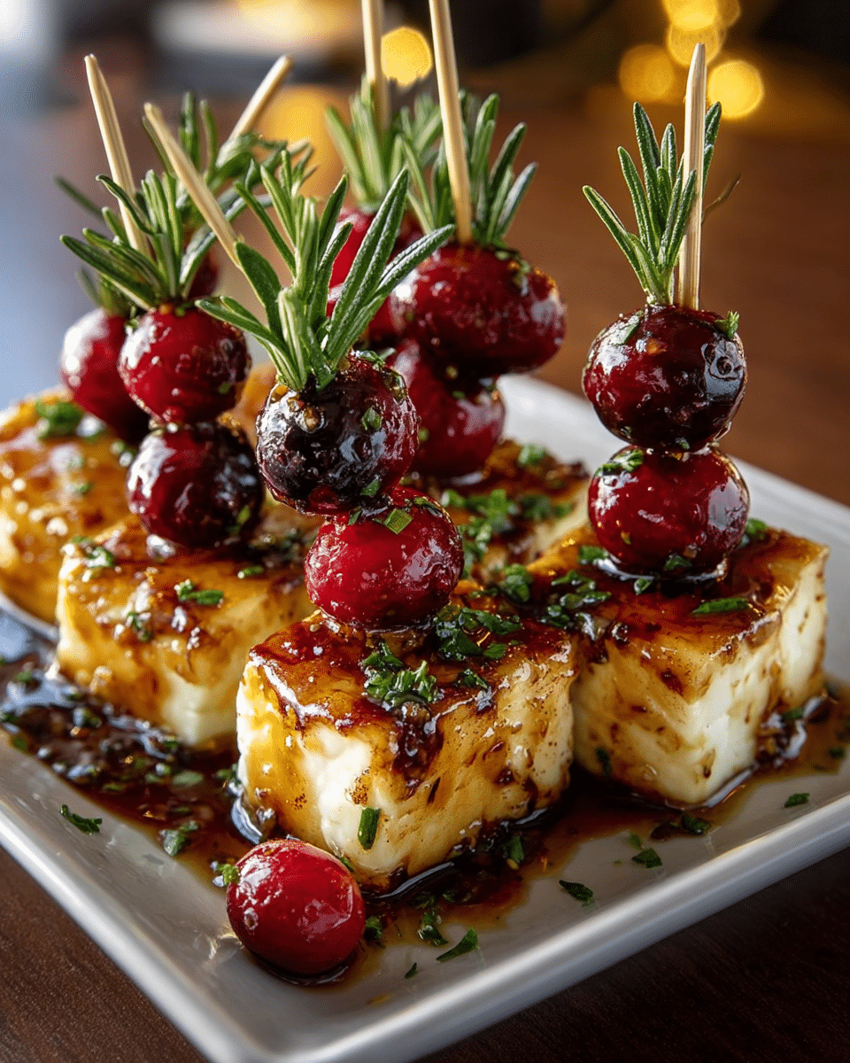 Brochettes de Brie: 5 Cranberry Honey Secrets to Wow Guests!