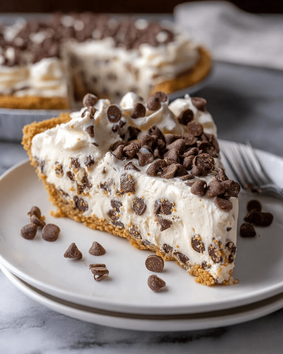 Creamy Chocolate Chip Cannoli Pie: A Dessert Dream Come True!