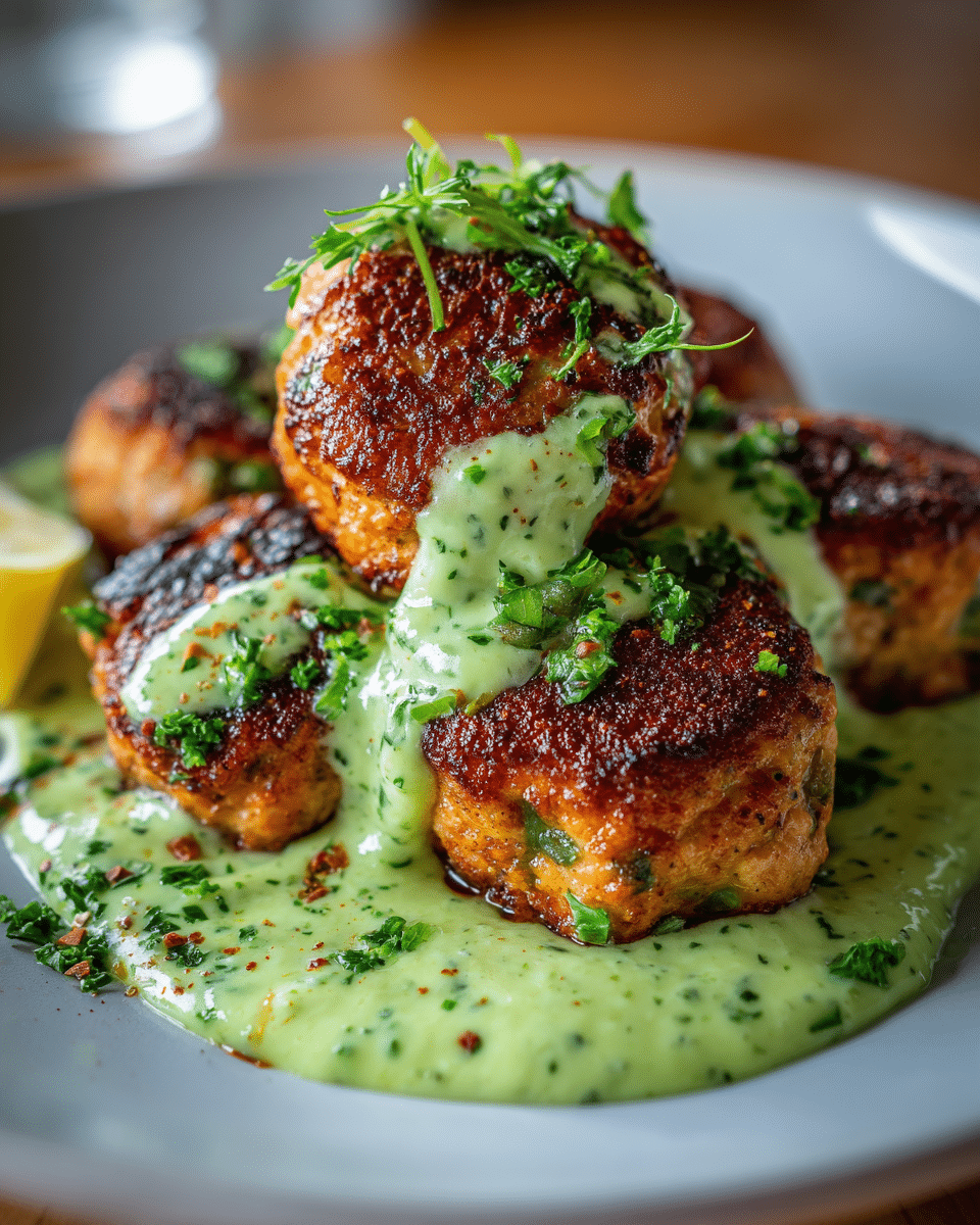 Baked Salmon Meatballs