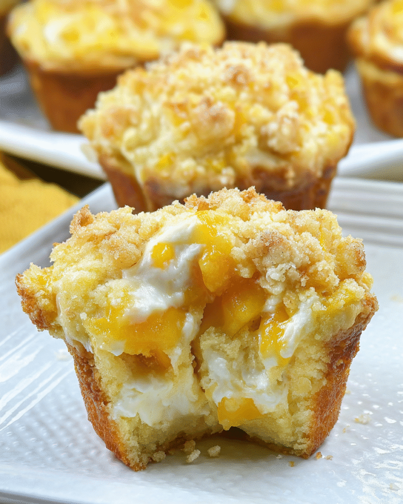 Peach Cream Cheese Muffins: Your Summer Baking Bliss