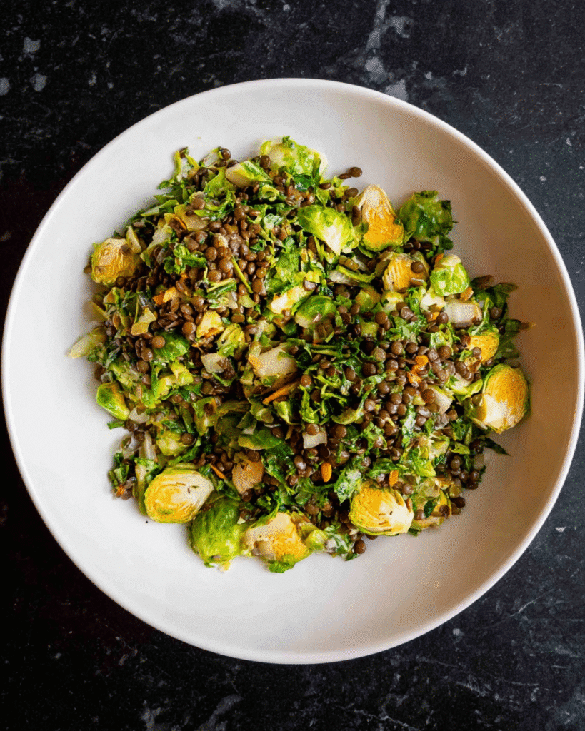Warm Brussels Sprout Salad: Your Cozy Winter Meal Upgrade