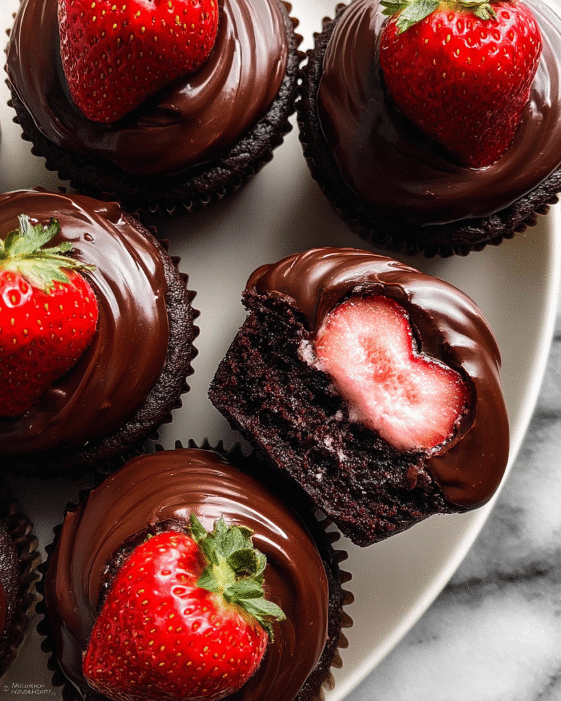 Chocolate Covered Strawberry Cupcakes: Sweet Magic Revealed!