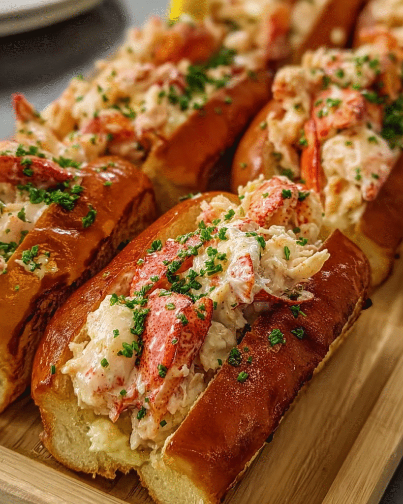 Creamy Garlic Butter Lobster Rolls That Will Blow Your Mind!