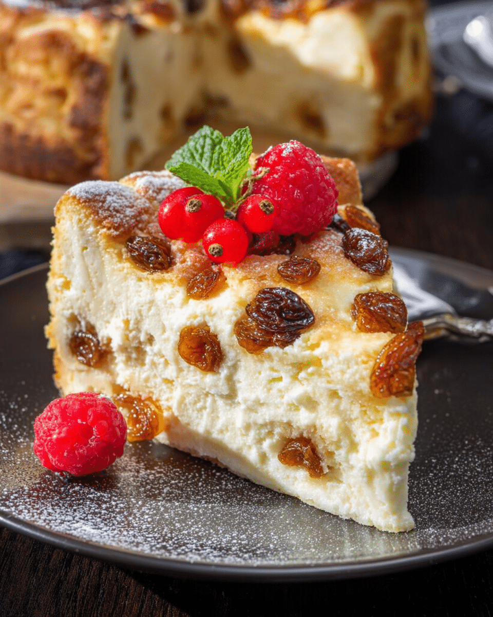 Farmer's Cheese Cake with Raisins: 5 Secrets to Baking Bliss