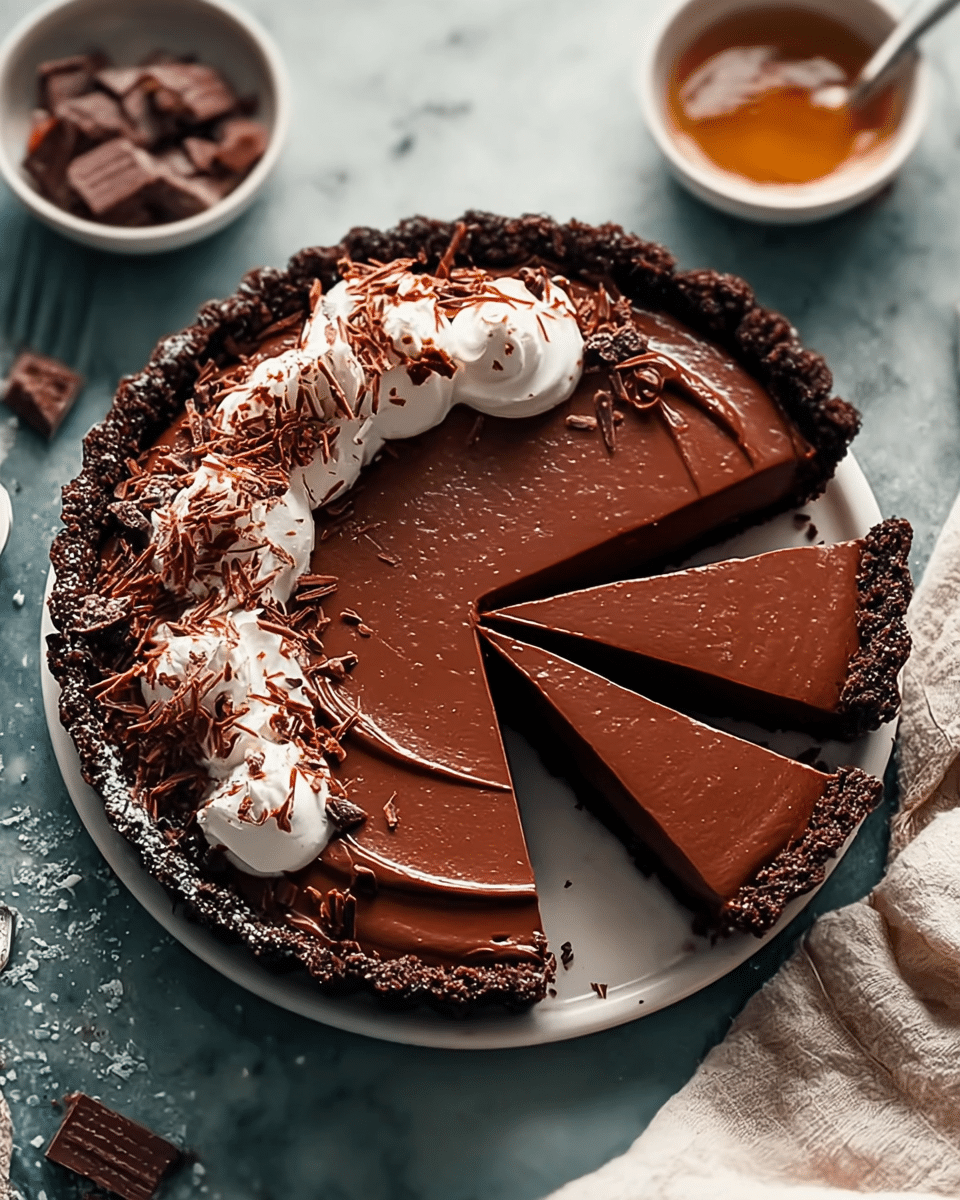 Vegan Chocolate Mousse Pie: Decadent & Dairy-Free Delight!