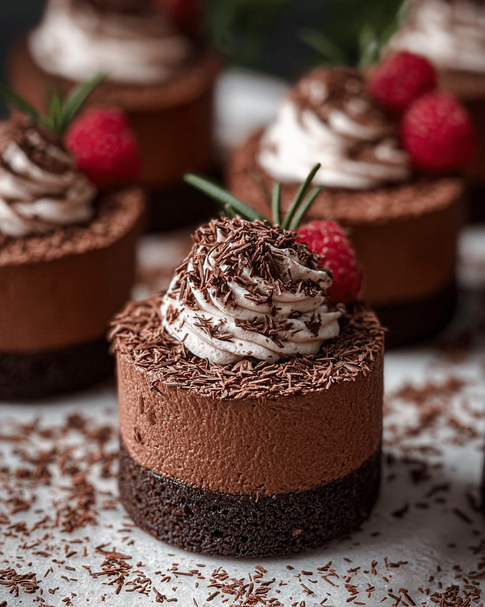 Mini Chocolate Cakes: 5 Irresistible Ways to Frost & Wow