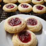 Thumbprint Cookies with Strawberry Jam: Sweet Bites of Bliss!