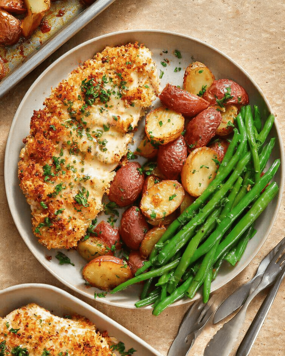 Parmesan-Crusted Chicken Sheet Pan Magic in 30 Minutes