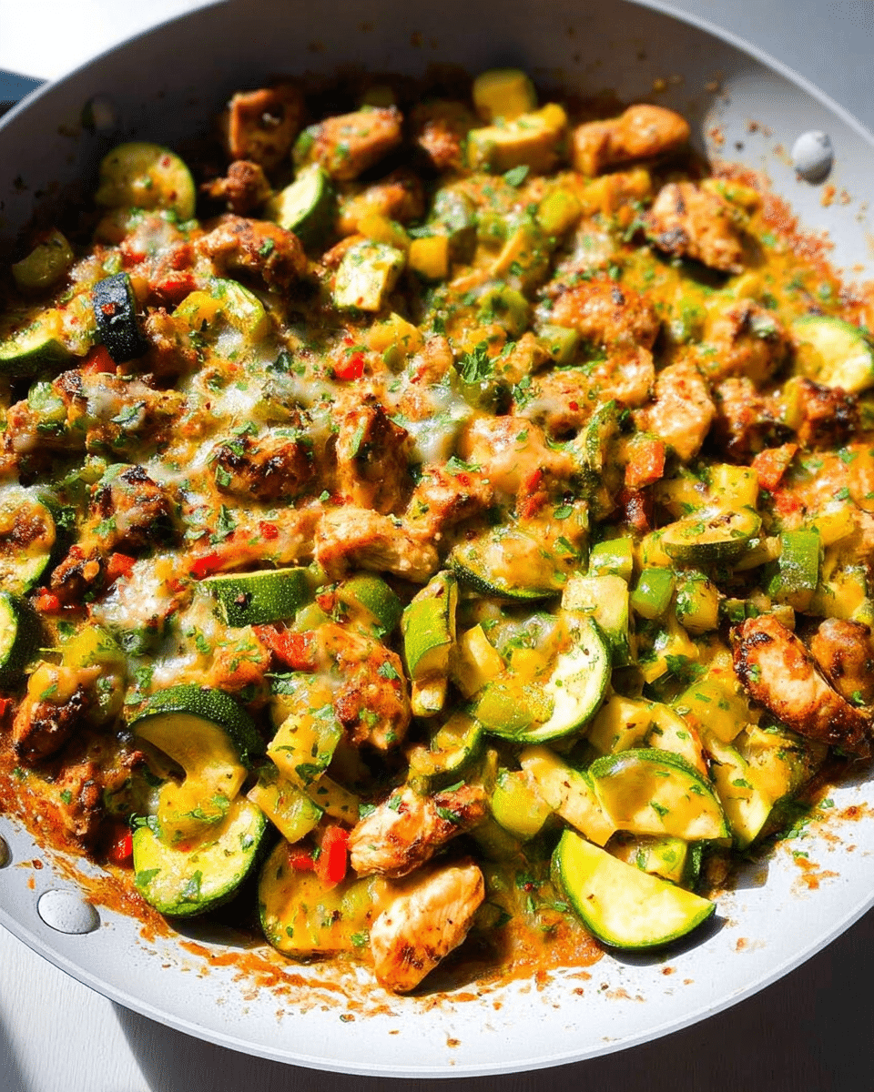 Tex-Mex Chicken and Zucchini: 5 Sizzling Skillet Secrets!