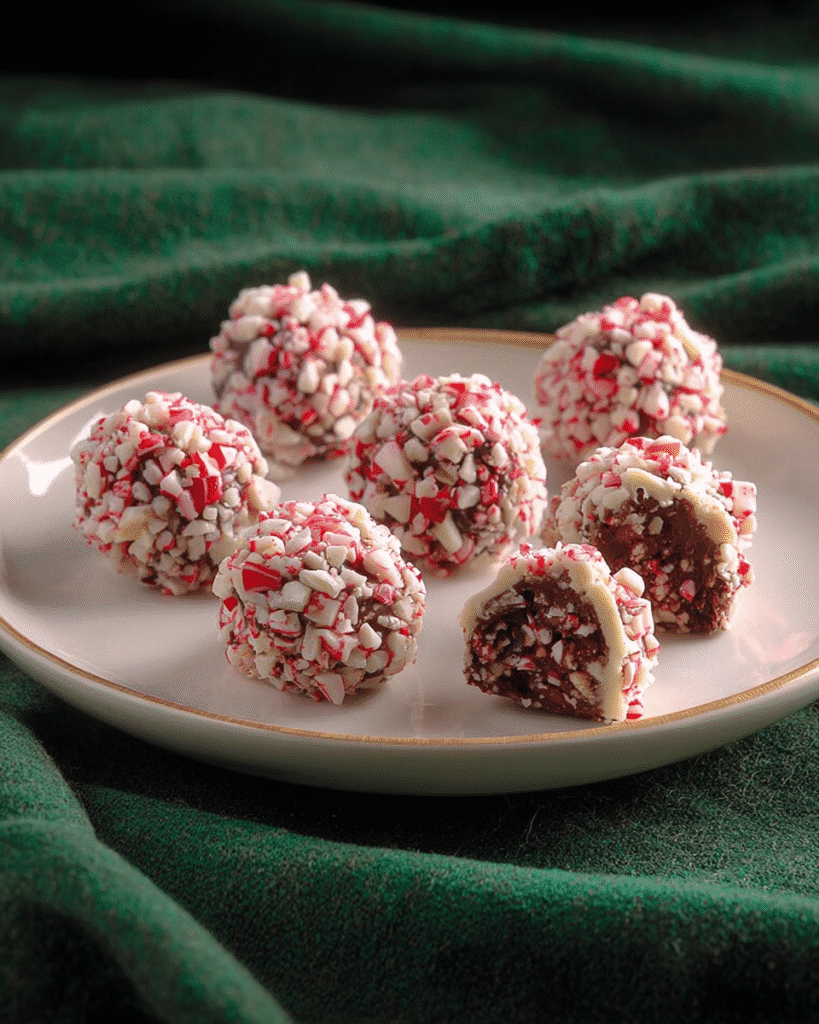 Andes Peppermint Crunch Truffles: Decadent Holiday Bites!