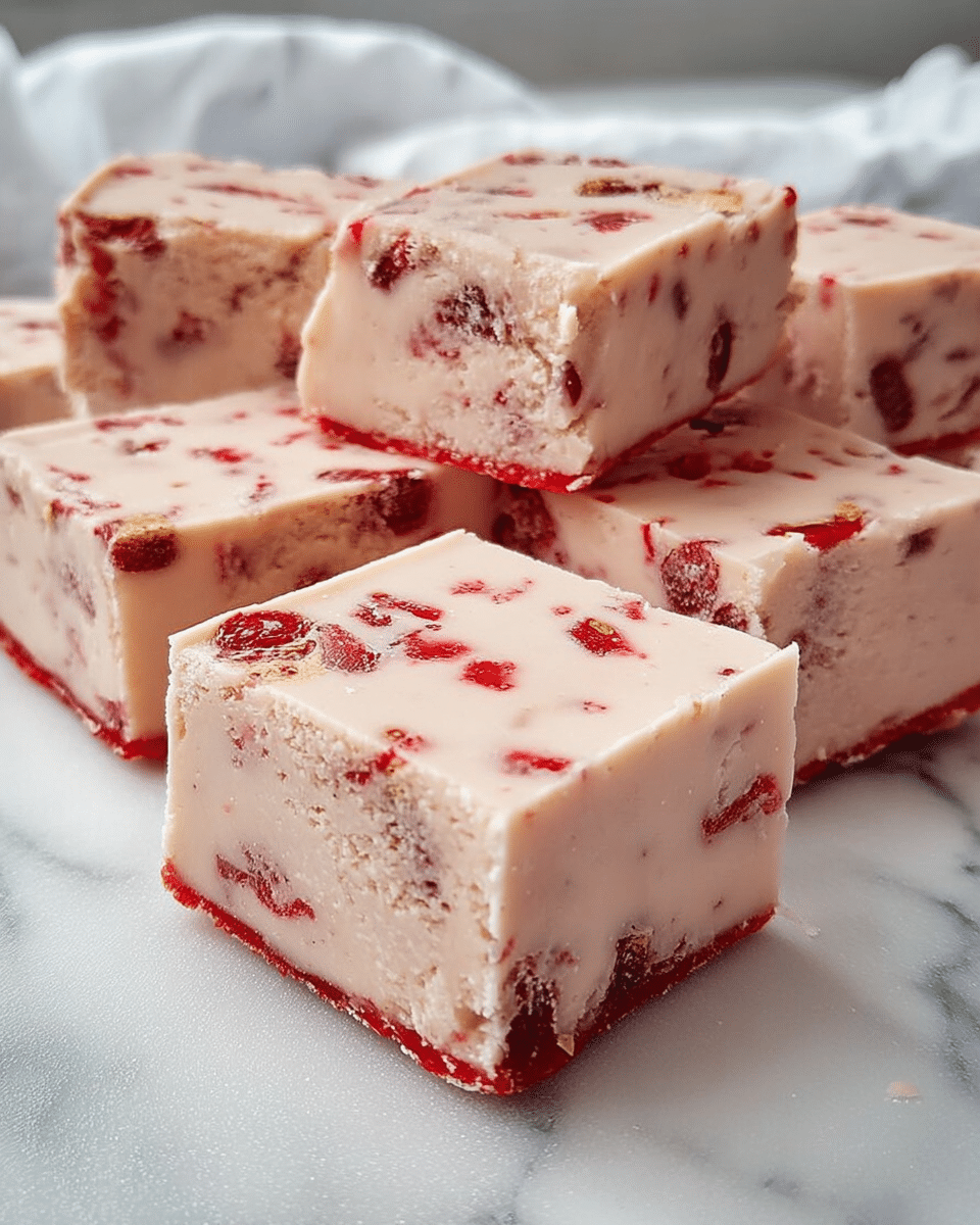 No-Bake Strawberry Fudge Squares: 5 Easy Summer Treats